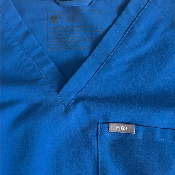 Blue Scrub Set - Picture 2 of 8